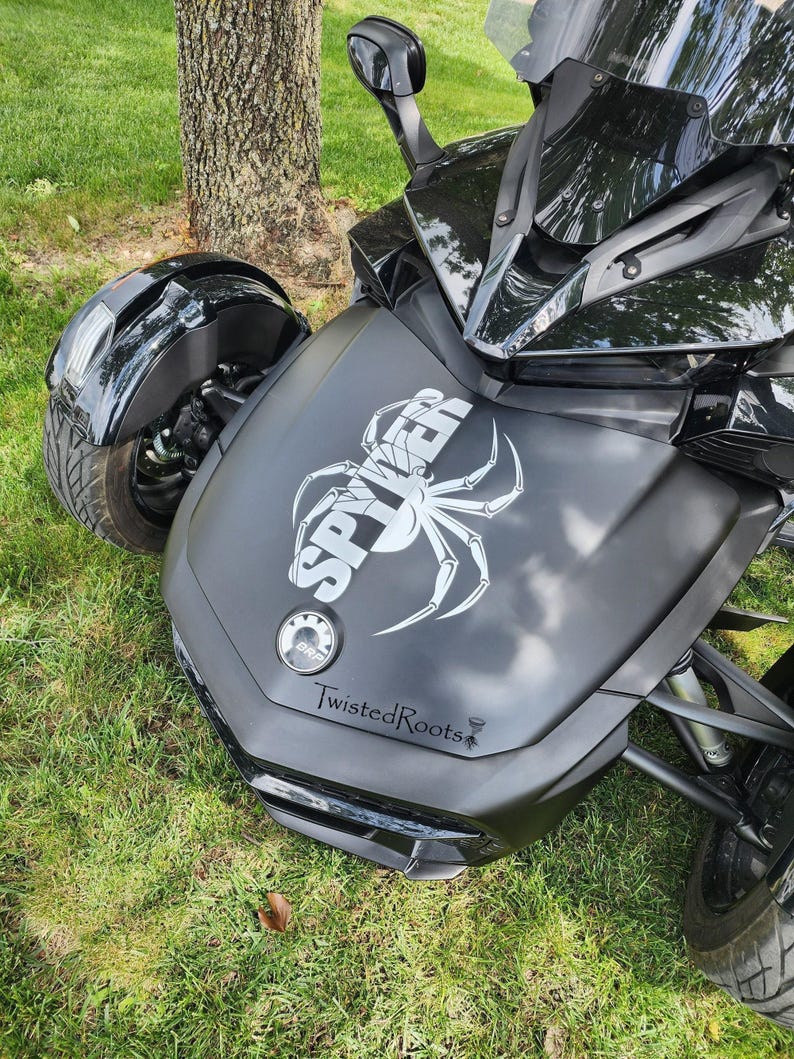 Split Spyder Frunk Decal, Spyder, Spyder Ryder, F3, F3S, F3T, F3L, RT image 5