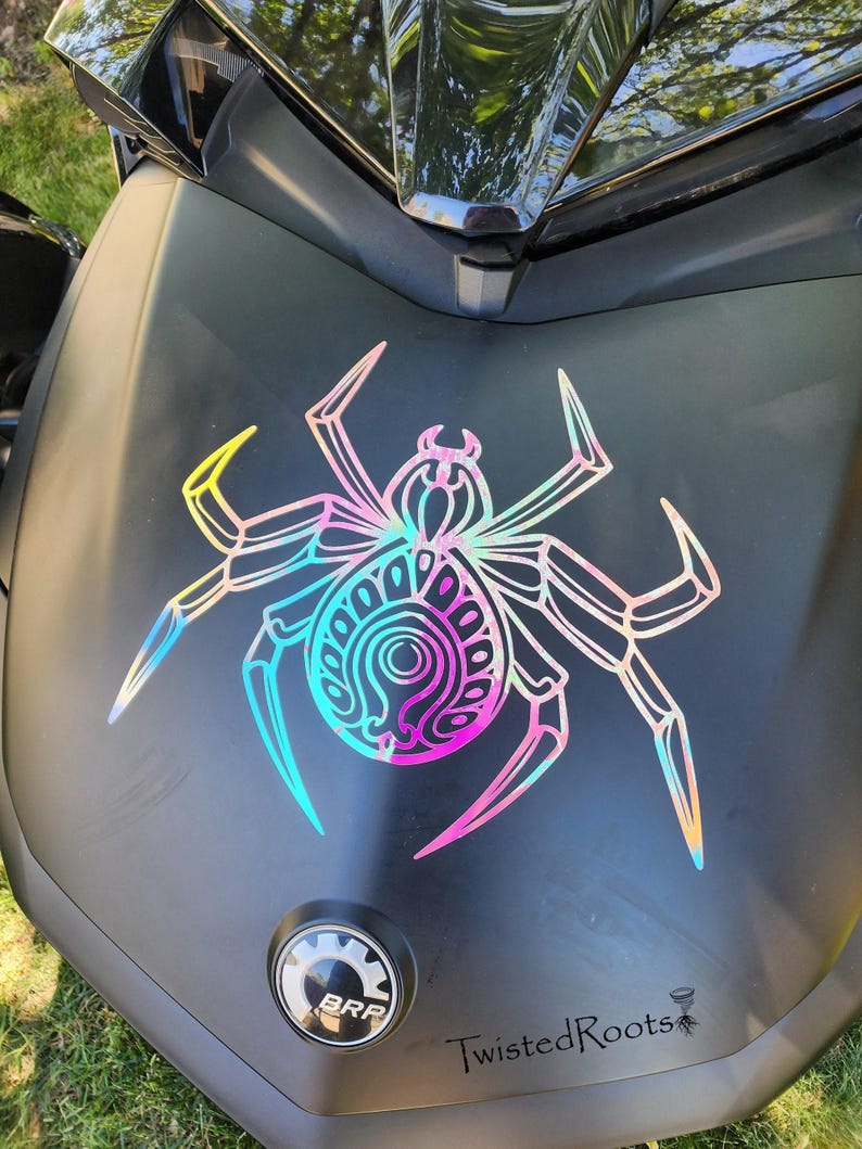 Spider Frunk Decal, Spyder, Spyder Ryder, F3, F3S, F3T, RT image 6