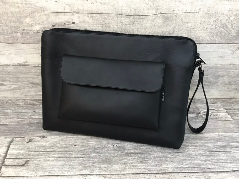 14 leather laptop bag