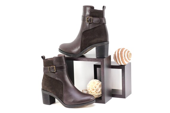 genuine leather winter boots