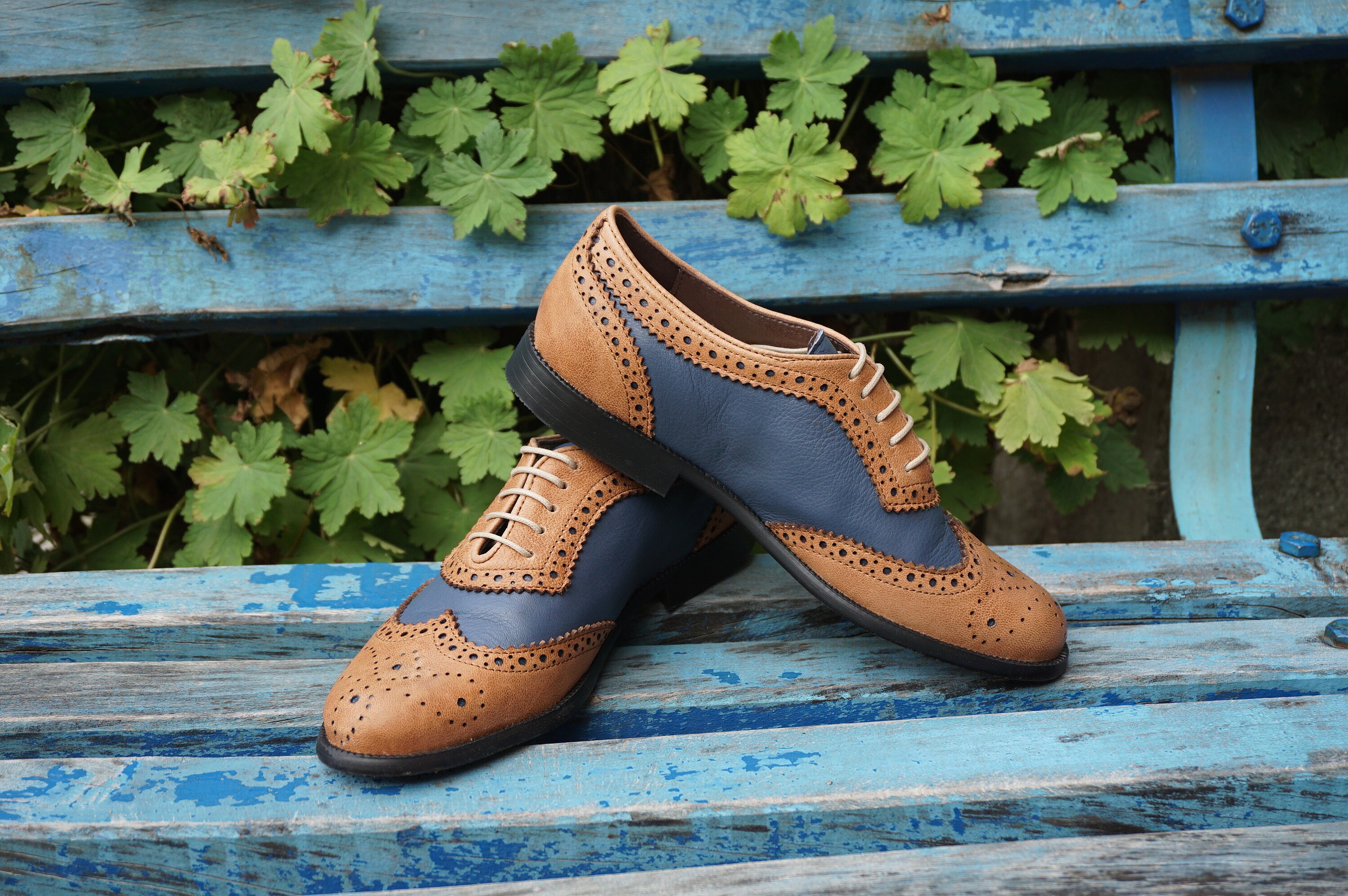 back to cool handmade women's oxfords