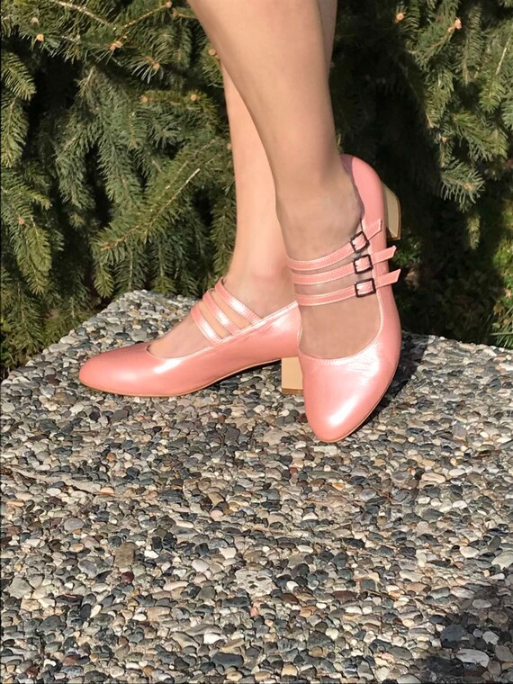 rose colored women's shoes