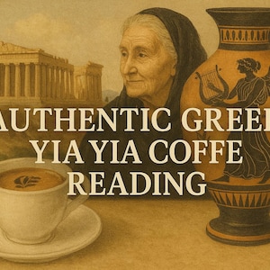 Autentica lettura greca del caffè YiaYia (Kafemanteia) - Predizione del futuro personalizzata e guida intuitiva