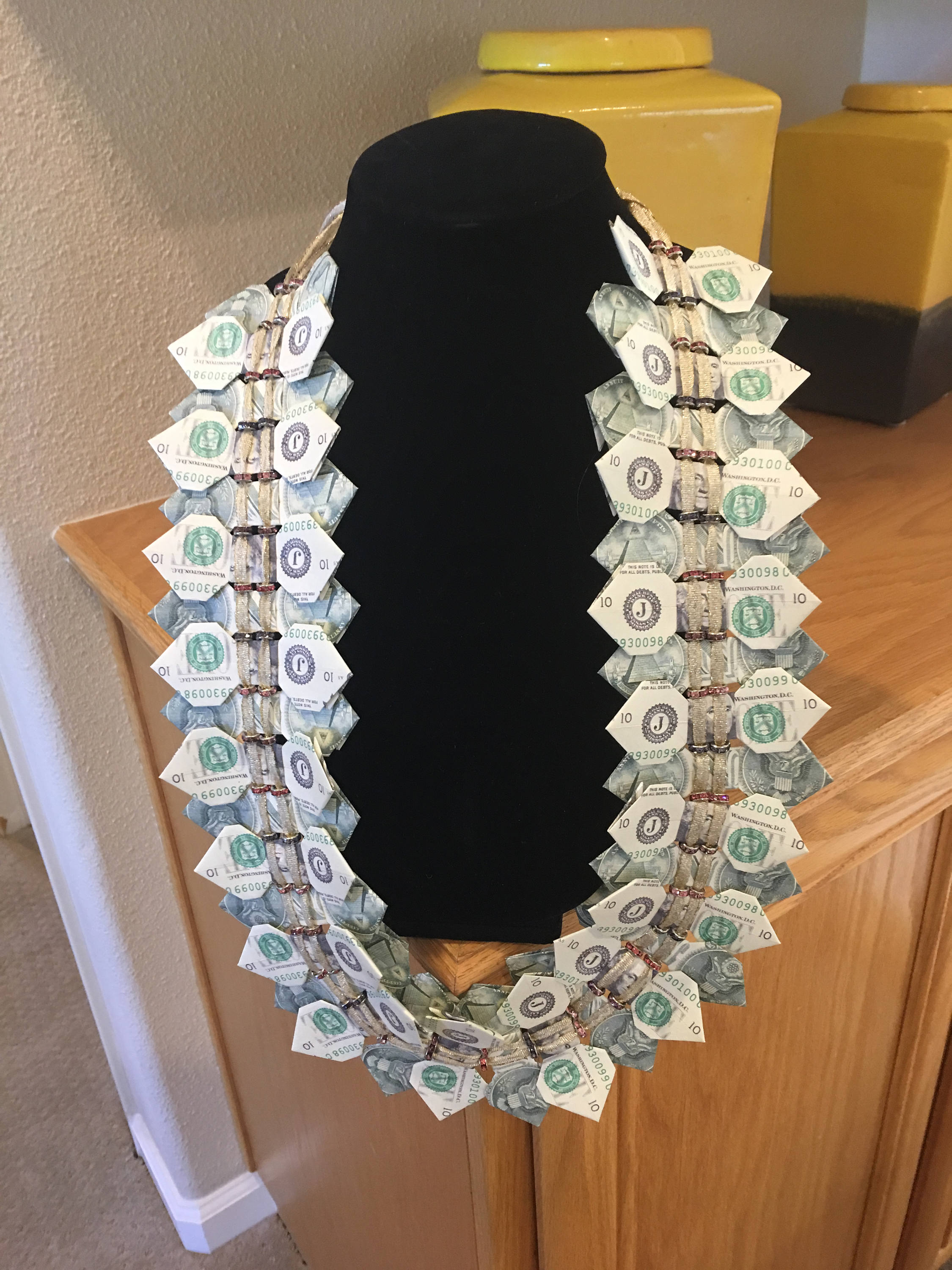 Bow Tie Money Lei Etsy