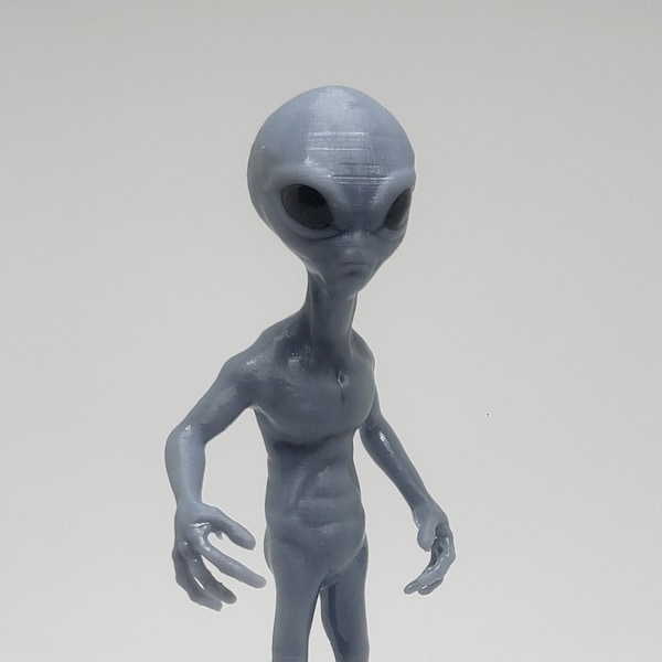 Grey alien figurine ufo extraterrestrial Area 51 from Outer space