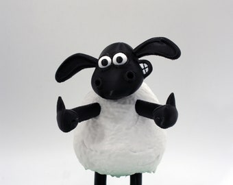 Figure inspired by Timmy from Shaun the Sheep figurine Fan Art
