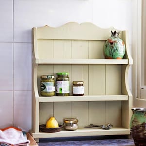 wood spice rack | wooden spice rack | IKEA spice jars compatible | kitchen shelves | spice jars display | coffee tea jars stand |