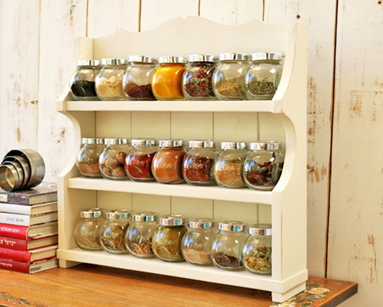 thumbnail image 2 of 2-Pack IKEA BEKVAM Wooden Spice Racks – Wall-Mounted Storage Shelves For Kitchen Organization 2 of 5