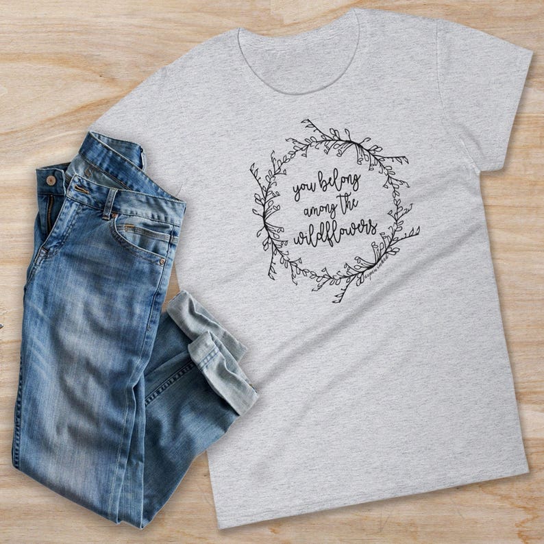 Tom Petty shirt Wildflowers shirt womens t-shirt hiking | Etsy