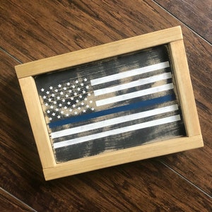 A Thin Line Flag sign