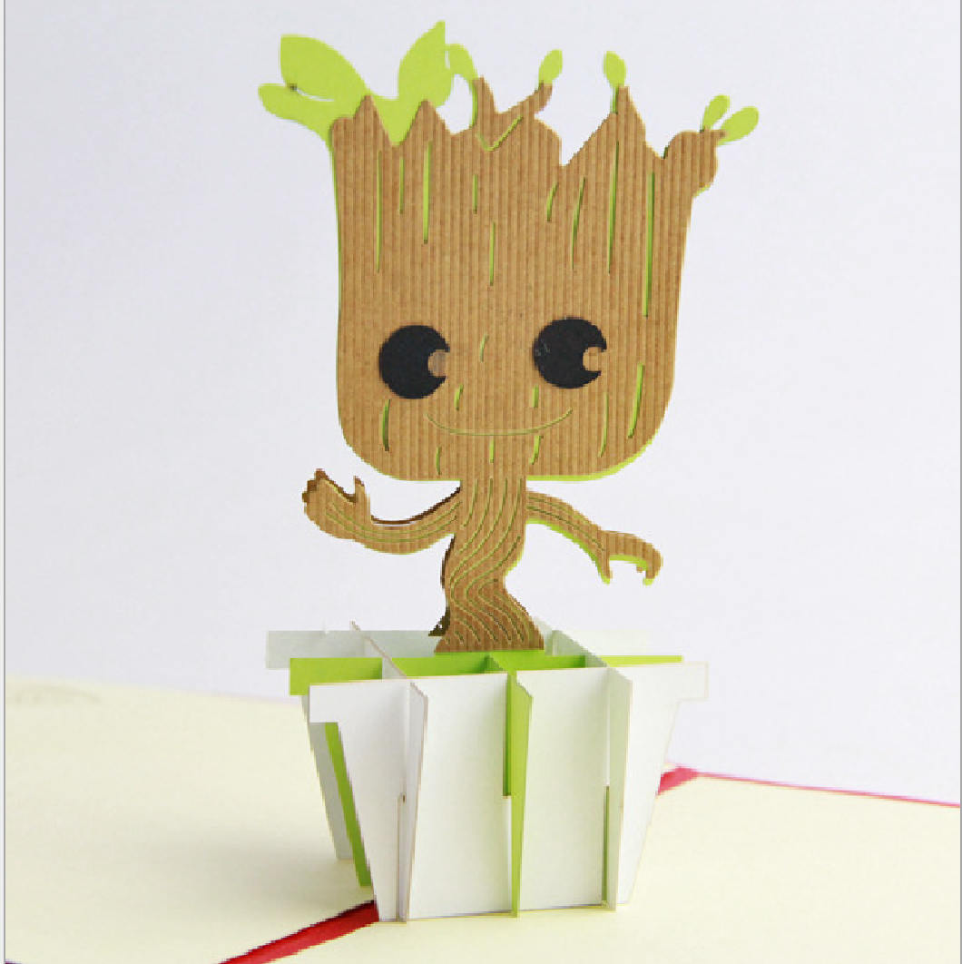 Handmade 3D popup pop up origami papercraft art Guardians of Etsy