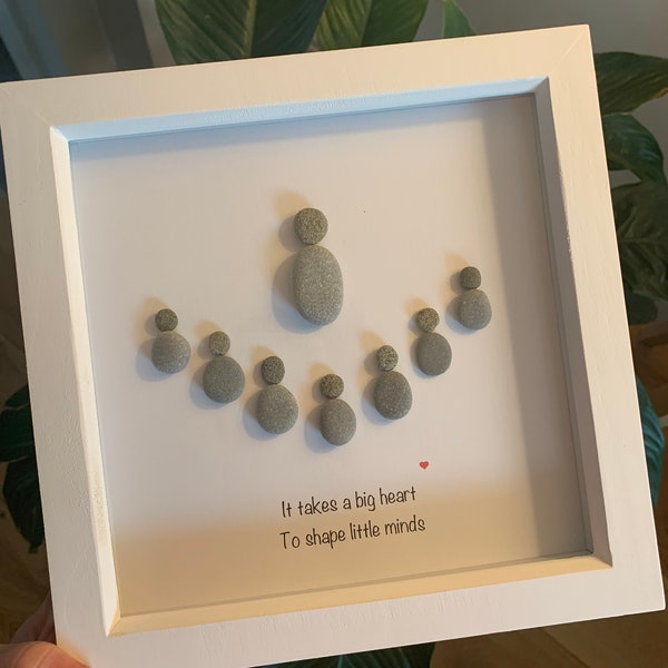 Pebble Art… Teacher… Gift for Teacher… Graduation Gift!