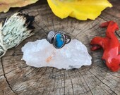 Sterling Vintage Navajo Kingman Turquoise Ring