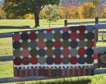 Winter Wraps Quilt Pattern PDF by Jen Daly Quilts - Instant Download