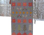 Homespun Holiday Quilt Pattern PDF by Jen Daly Quilts