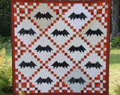 Going Batty Lap Quilt Pattern PDF by Jen Daly Quilts