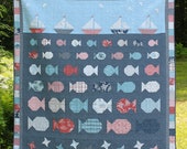 Fish & Ships Quilt Pattern PDF by Jen Daly Quilts