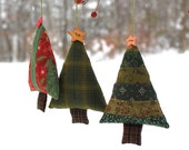 Tiny Trees Ornament Pattern PDF by Jen Daly Quilts