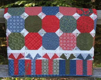 Winter Wraps Quilt Pattern PDF by Jen Daly Quilts - Instant Download
