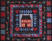 Home Is Where the Heart Is Quilt Pattern PDF by Jen Daly Quilts - Instant Download