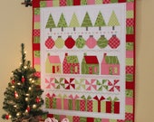 Merry and Bright Quilt Pattern PDF by Jen Daly Quilts - Instant Download