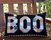 Boo Pillow Sham Pattern PDF by Jen Daly Quilts