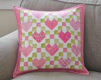 Sweet Pea Pillow Sham Pattern PDF by Jen Daly Quilts