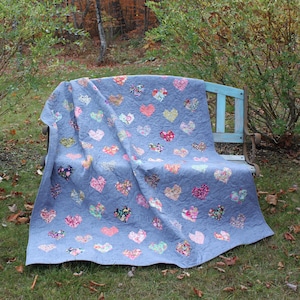 Bless Her Heart Lap Quilt Pattern PDF by Jen Daly Quilts