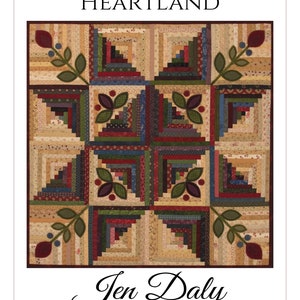 Heartland Quilt Pattern PDF by Jen Daly Quilts Instant Download image 2