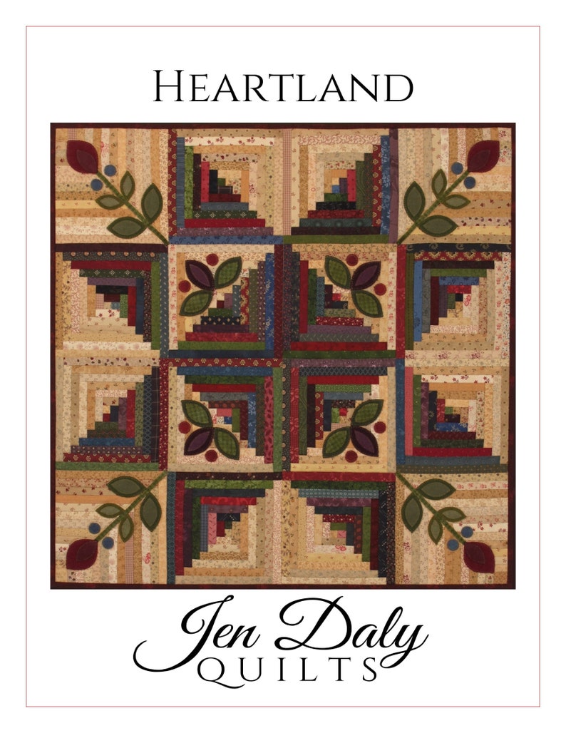 Heartland Quilt Pattern PDF by Jen Daly Quilts Instant Download image 2