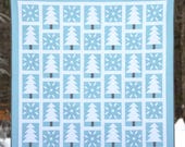 Winter's Frost Quilt Pattern PDF by Jen Daly Quilts