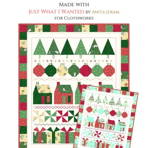 Merry and Bright Quilt Pattern PDF by Jen Daly Quilts Instant Download image 4