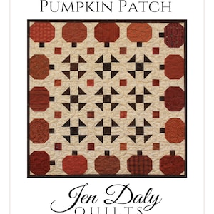 Pumpkin Patch Quilt Pattern PDF by Jen Daly Quilts - Etsy