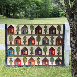 Home Town Lap Quilt Pattern PDF by Jen Daly Quilts