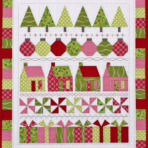 Merry and Bright Quilt Pattern PDF by Jen Daly Quilts Instant Download image 2