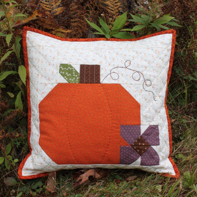 Pumpkin Blossoms Quilt Pattern PDF by Jen Daly Quilts - Etsy