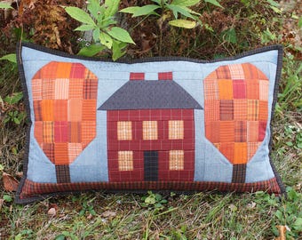 Harvest Home Pillow Sham Pattern PDF by Jen Daly Quilts