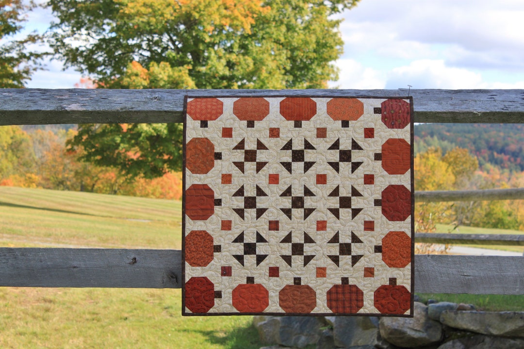Pumpkin Patch Quilt Pattern PDF by Jen Daly Quilts - Etsy