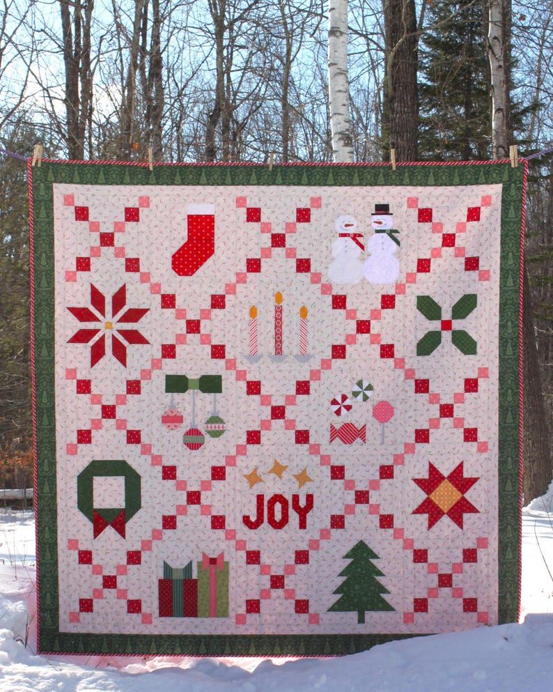 Comfort & Joy Quilt Pattern PDF by Jen Daly Quilts image 1