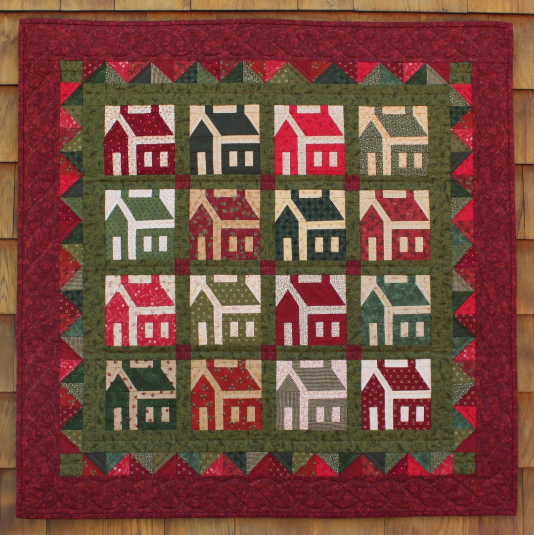 Home for the Holidays Quilt Pattern PDF by Jen Daly Quilts - Instant ...