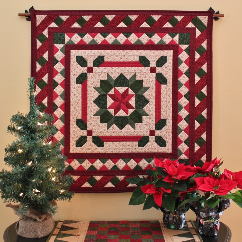 Deck the Halls Quilt Pattern PDF by Jen Daly Quilts image 1