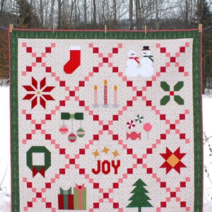 Comfort & Joy Quilt Pattern PDF by Jen Daly Quilts image 4