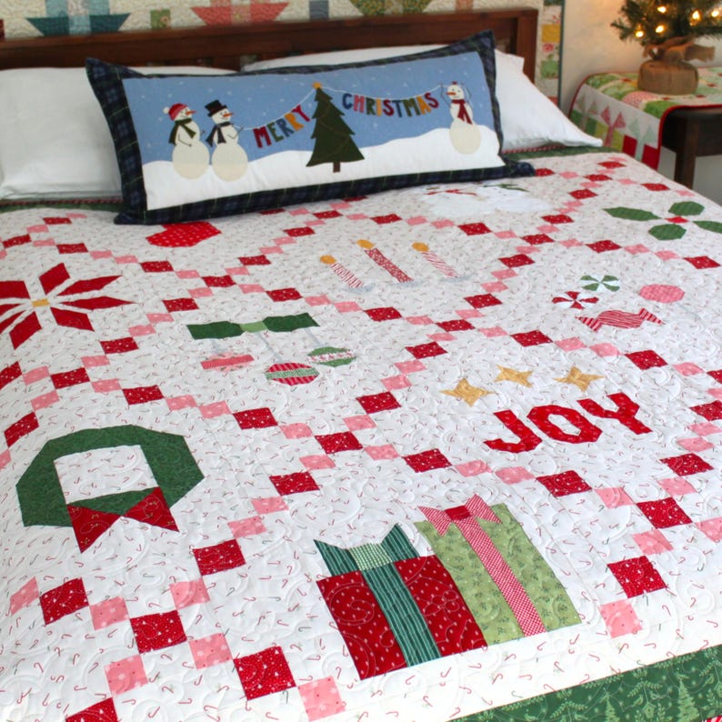 Comfort & Joy Quilt Pattern PDF by Jen Daly Quilts image 2