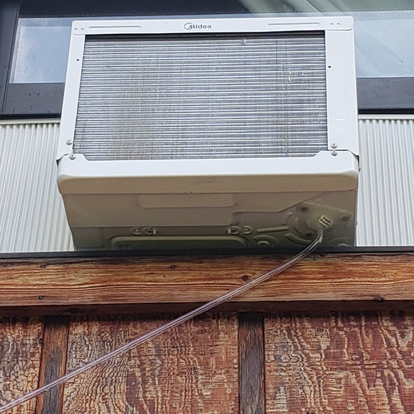 Magnetic Universal Window Air Conditioner Drain Kit- Prototype Listing- *Read Description*