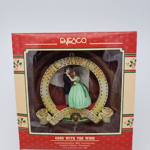 1989 Enesco Gone With The Wind Treasury Ornament 50th Anniversary!! NIB! Brand New Old Stock! RARE!!