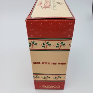 1989 Enesco Gone With The Wind Treasury Ornament 50th Anniversary NIB Brand New Old Stock RARE image 5