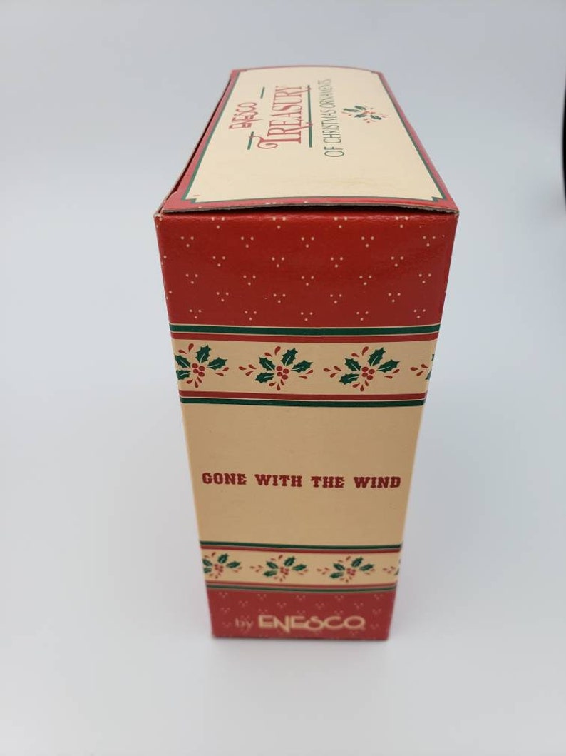 1989 Enesco Gone With The Wind Treasury Ornament 50th Anniversary NIB Brand New Old Stock RARE image 5