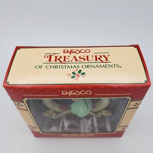 1989 Enesco Gone With The Wind Treasury Ornament 50th Anniversary NIB Brand New Old Stock RARE image 3