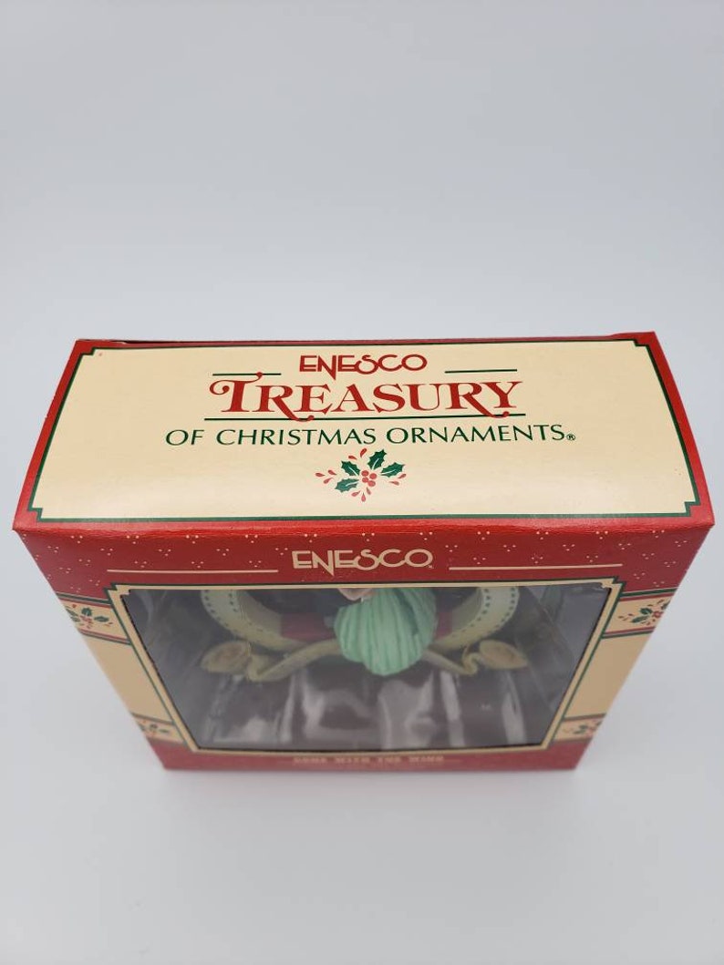 1989 Enesco Gone With The Wind Treasury Ornament 50th Anniversary NIB Brand New Old Stock RARE image 3