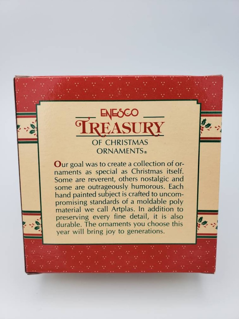 1989 Enesco Gone With The Wind Treasury Ornament 50th Anniversary NIB Brand New Old Stock RARE image 6